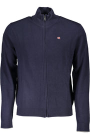 CAMISOLA COM BORDADO NAPAPIJRI HOMEM AZUL