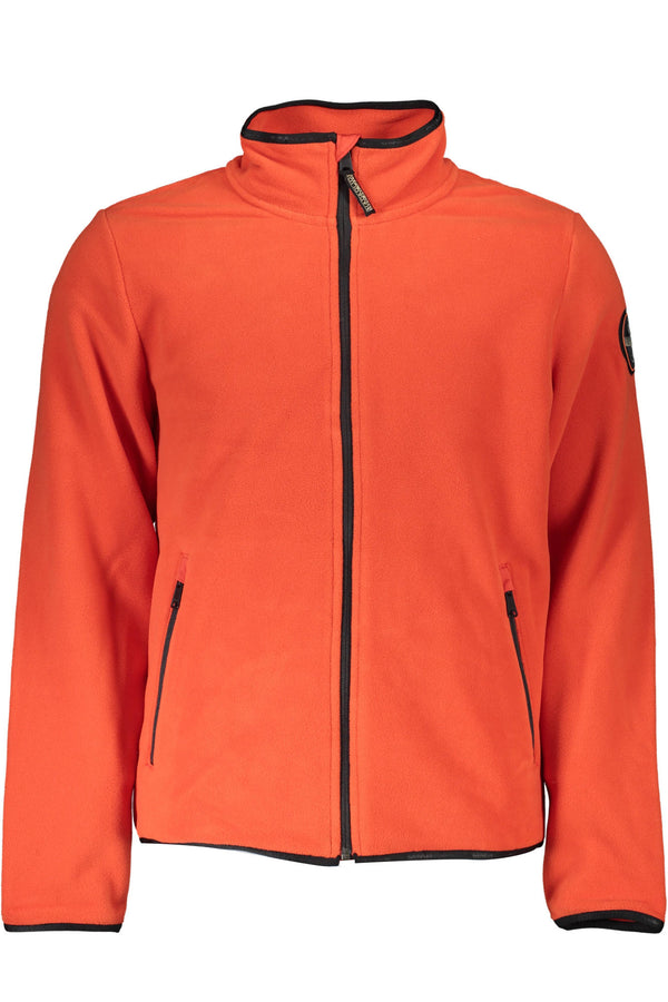 CAMISOLA COM ZÍPER NAPAPIJRI HOMEM VERMELHA