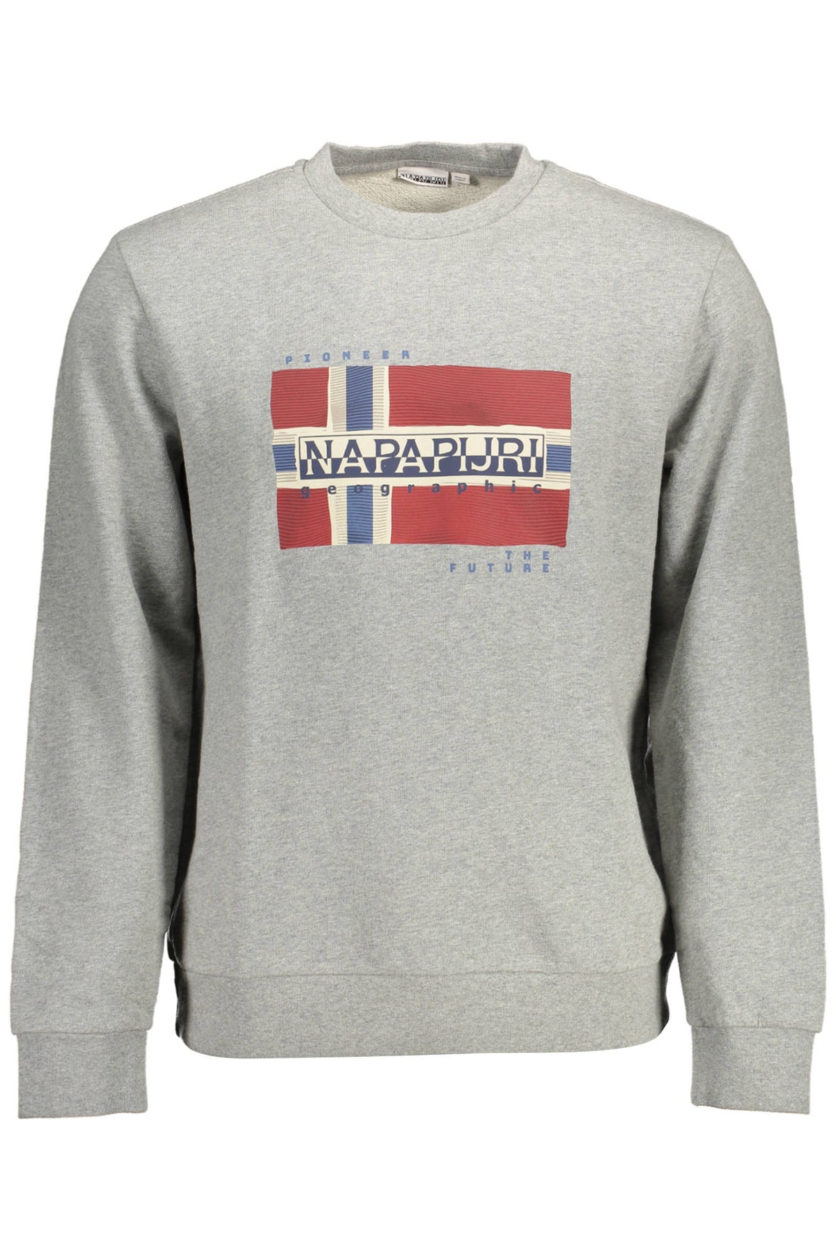 SWEATSHIRT EM ALGODÃO NAPAPIJRI HOMEM CINZENTA