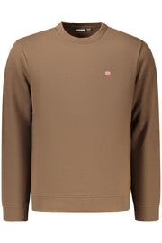 SWEATSHIRT EM ALGODÃO NAPAPIJRI HOMEM CASTANHA