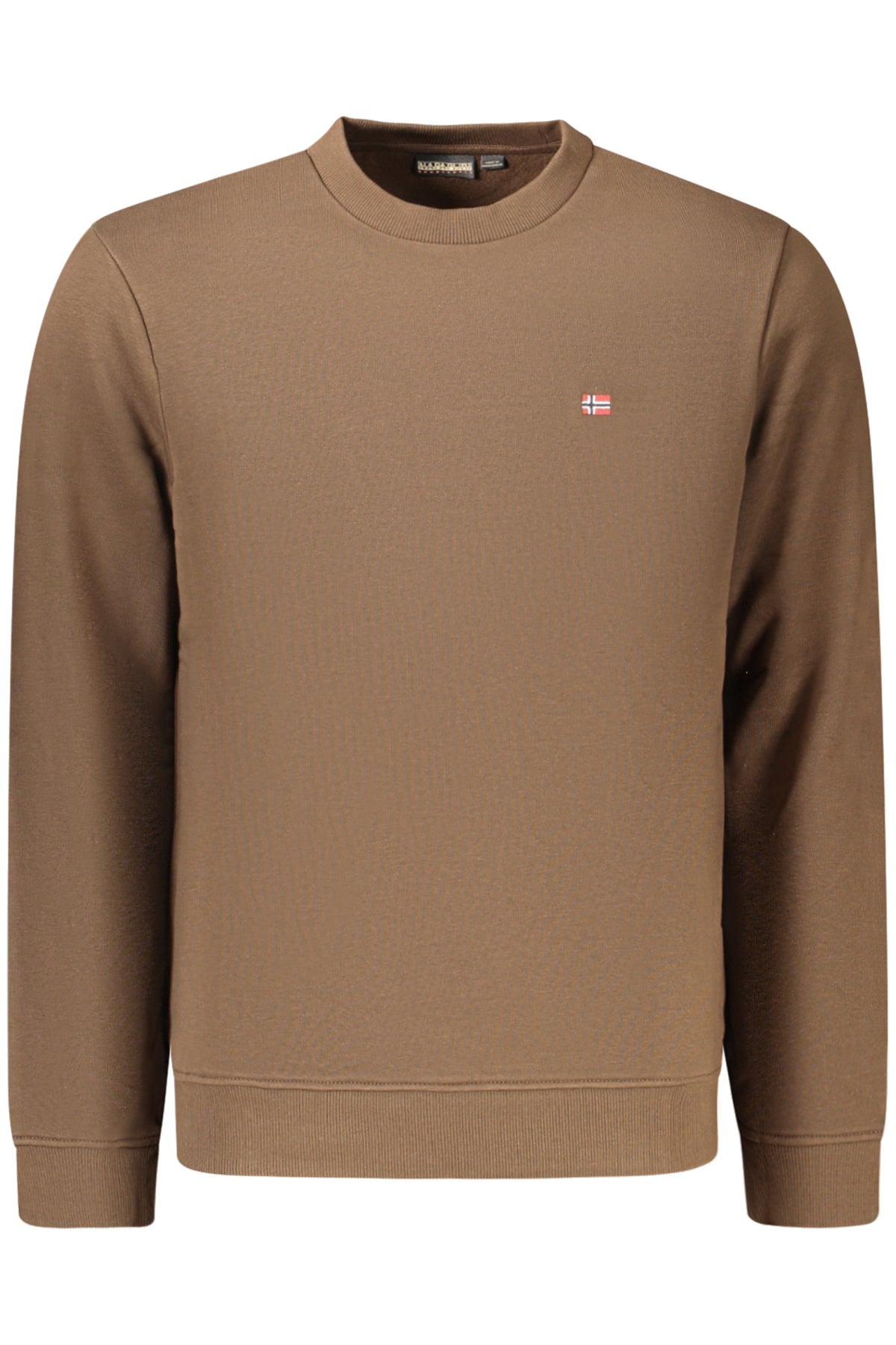 SWEATSHIRT EM ALGODÃO NAPAPIJRI HOMEM CASTANHA