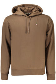 SWEATSHIRT EM ALGODÃO NAPAPIJRI HOMEM CASTANHA