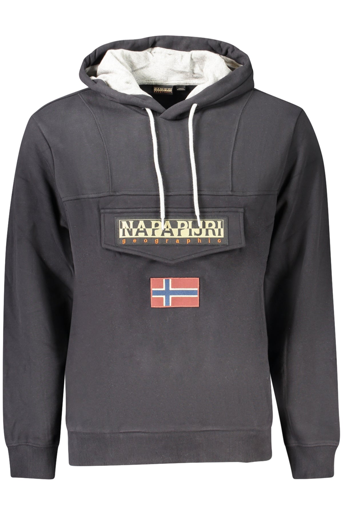 SWEATSHIRT EM ALGODÃO NAPAPIJRI HOMEM PRETA