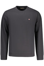 SWEATSHIRT EM ALGODÃO NAPAPIJRI HOMEM PRETA