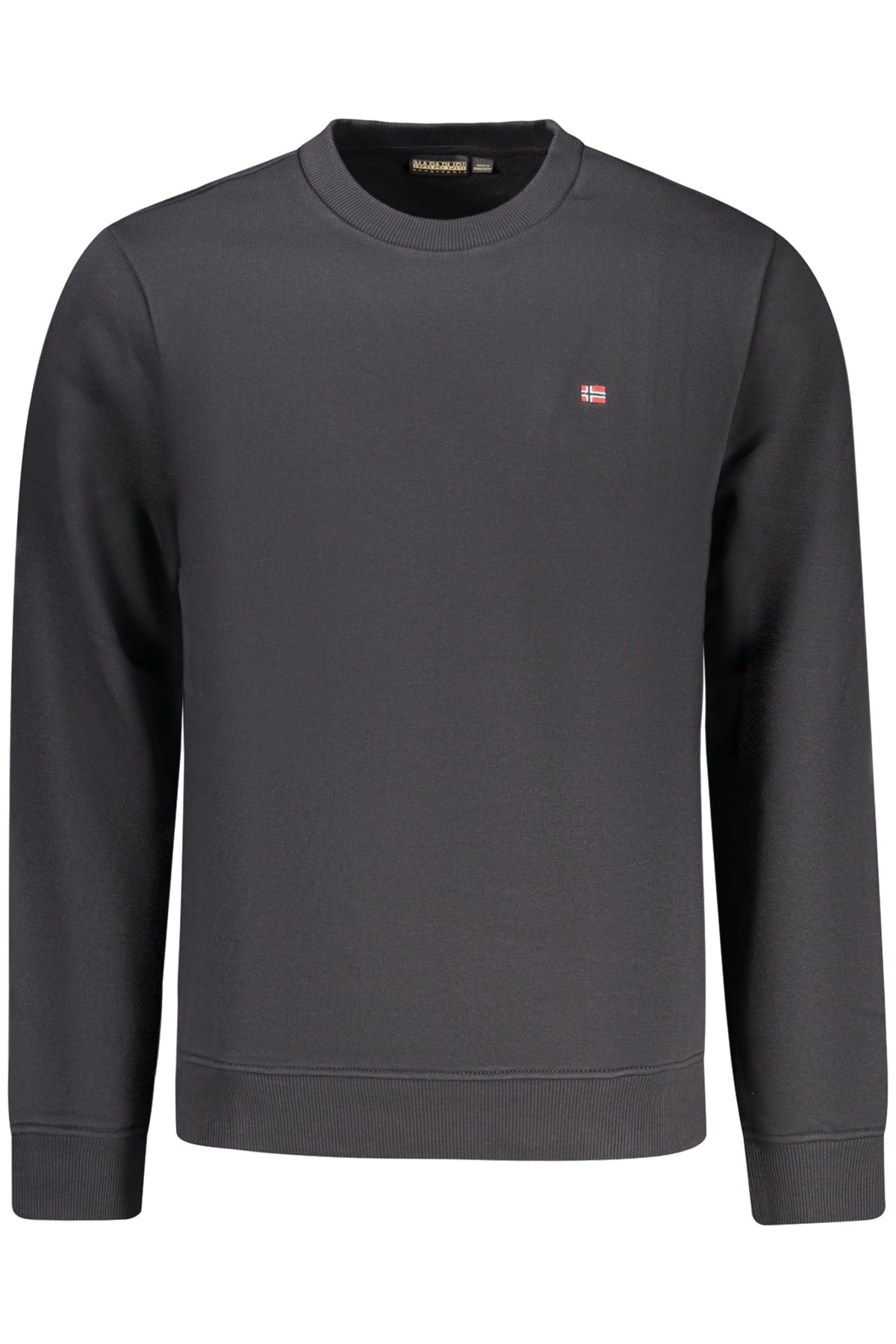 SWEATSHIRT EM ALGODÃO NAPAPIJRI HOMEM PRETA