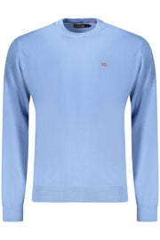 CAMISOLA EM ALGODÃO NAPAPIJRI HOMEM AZUL CLARO