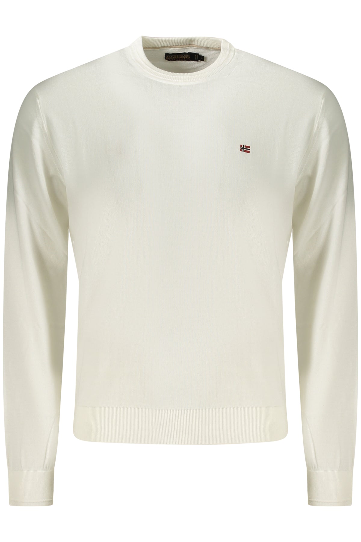 CAMISOLA EM ALGODÃO NAPAPIJRI HOMEM BRANCA