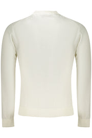CAMISOLA EM ALGODÃO NAPAPIJRI HOMEM BRANCA