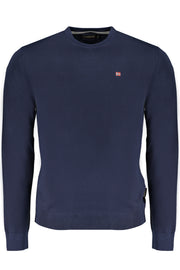 CAMISOLA EM ALGODÃO NAPAPIJRI HOMEM AZUL