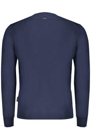 CAMISOLA EM ALGODÃO NAPAPIJRI HOMEM AZUL