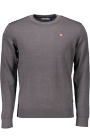 NAPAPIJRI GREY MEN'S SWEATER