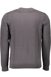 NAPAPIJRI GREY MEN'S SWEATER