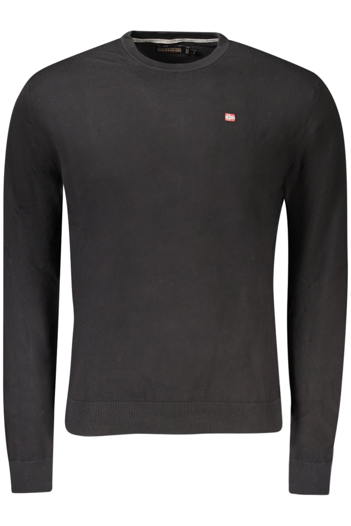CAMISOLA EM ALGODÃO NAPAPIJRI HOMEM PRETA