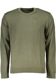 CAMISOLA EM ALGODÃO NAPAPIJRI HOMEM VERDE