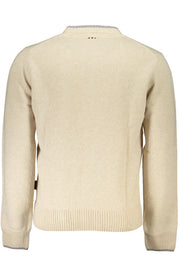 MEN'S BEIGE NAPAPIJRI SWEATER