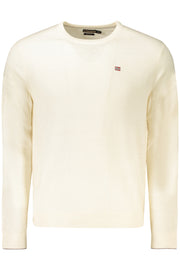 CAMISOLA COM BORDADO NAPAPIJRI HOMEM BRANCA