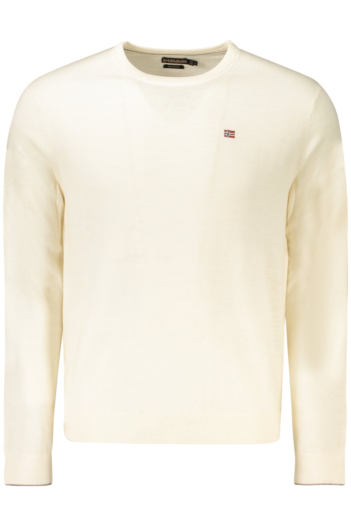 CAMISOLA COM BORDADO NAPAPIJRI HOMEM BRANCA