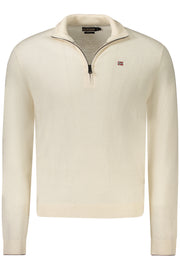 CAMISOLA COM BORDADO NAPAPIJRI HOMEM BRANCA