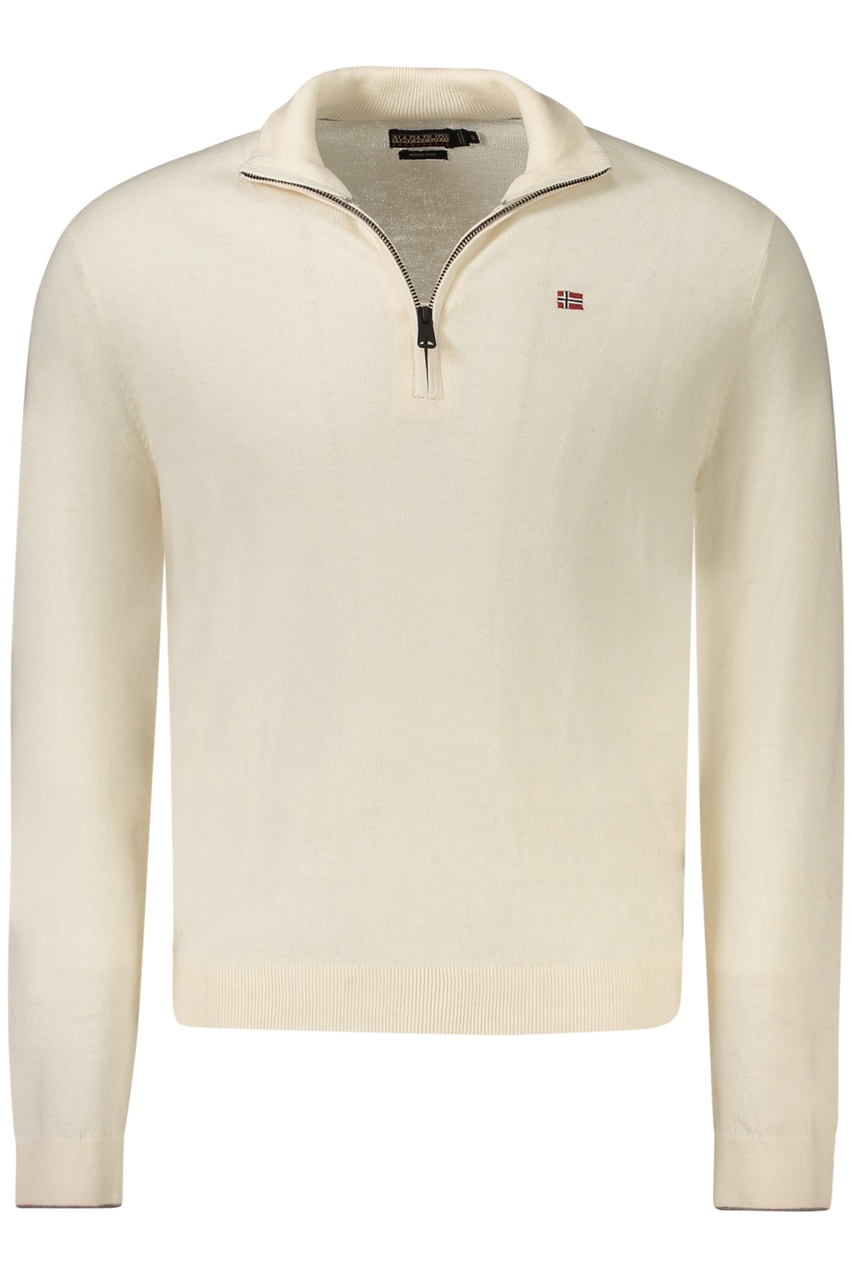 CAMISOLA COM BORDADO NAPAPIJRI HOMEM BRANCA