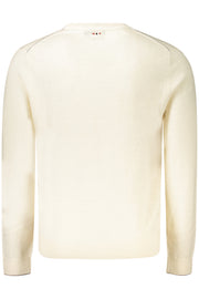 CAMISOLA COM BORDADO NAPAPIJRI HOMEM BRANCA