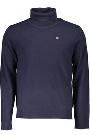 CAMISOLA COM BORDADO NAPAPIJRI HOMEM AZUL