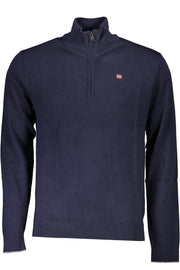 CAMISOLA COM BORDADO NAPAPIJRI HOMEM AZUL