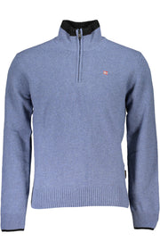 CAMISOLA COM BORDADO NAPAPIJRI HOMEM AZUL