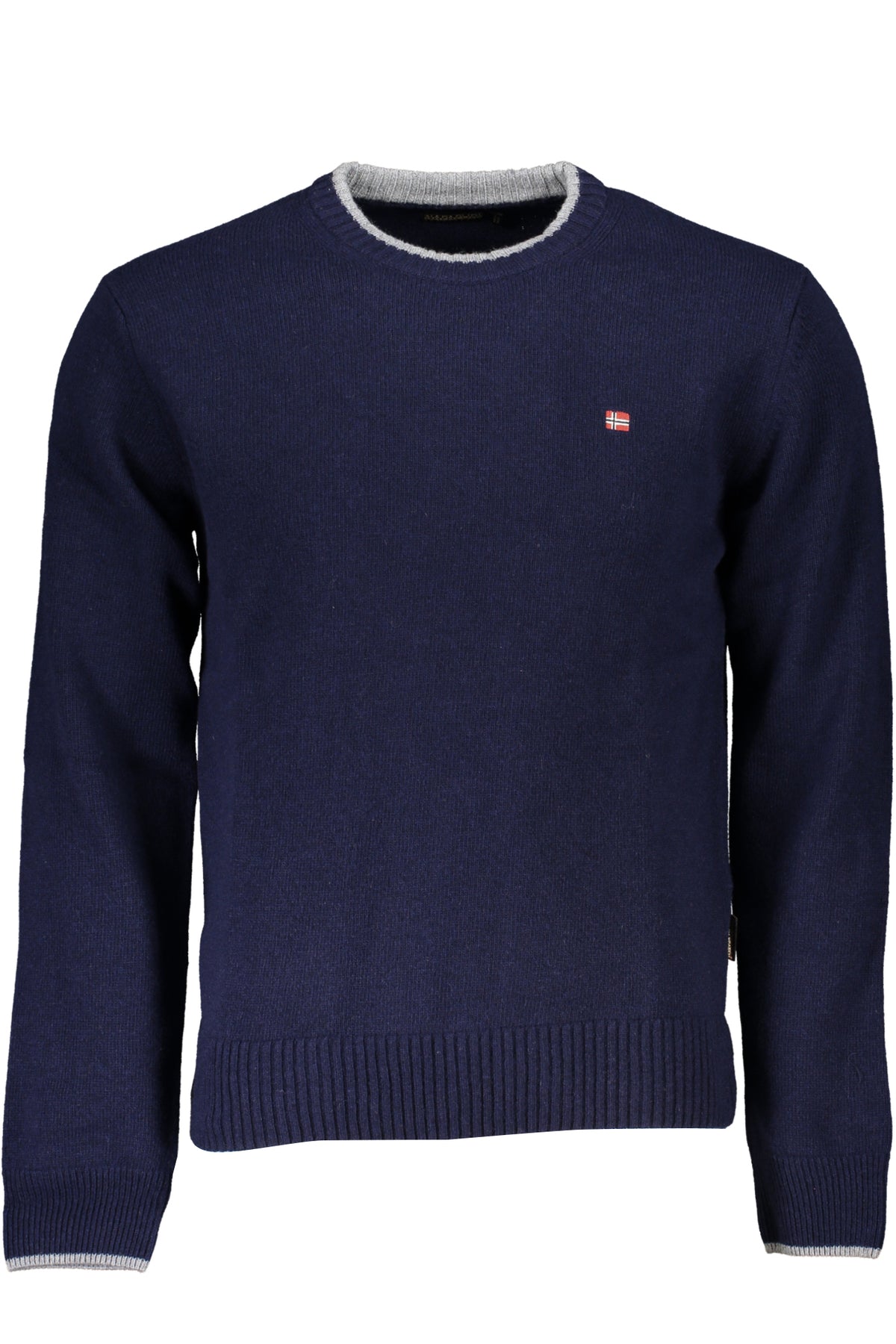 CAMISOLA COM BORDADO NAPAPIJRI HOMEM AZUL