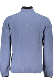 CAMISOLA COM BORDADO NAPAPIJRI HOMEM AZUL