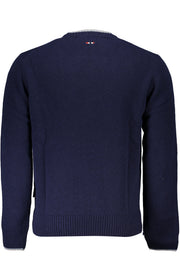 CAMISOLA COM BORDADO NAPAPIJRI HOMEM AZUL