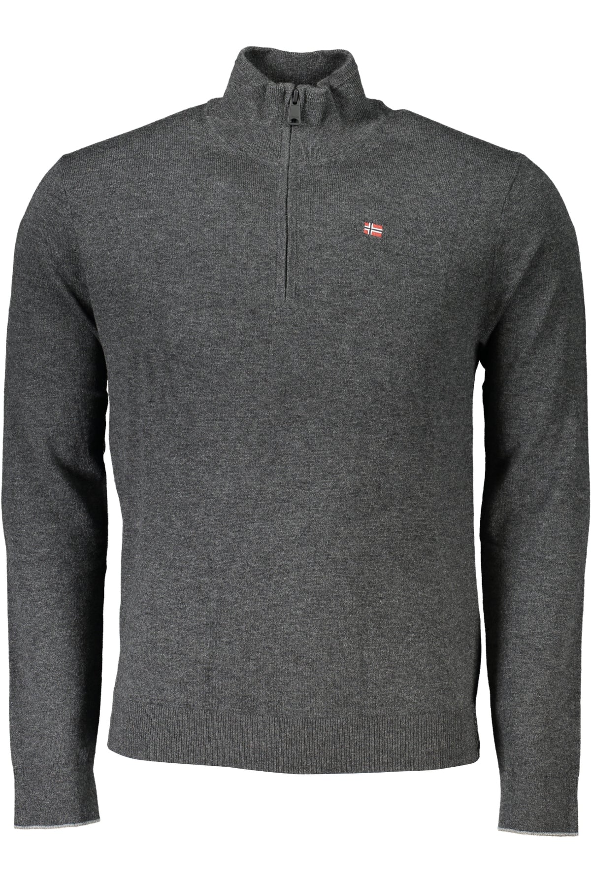 CAMISOLA COM BORDADO NAPAPIJRI HOMEM CINZENTA