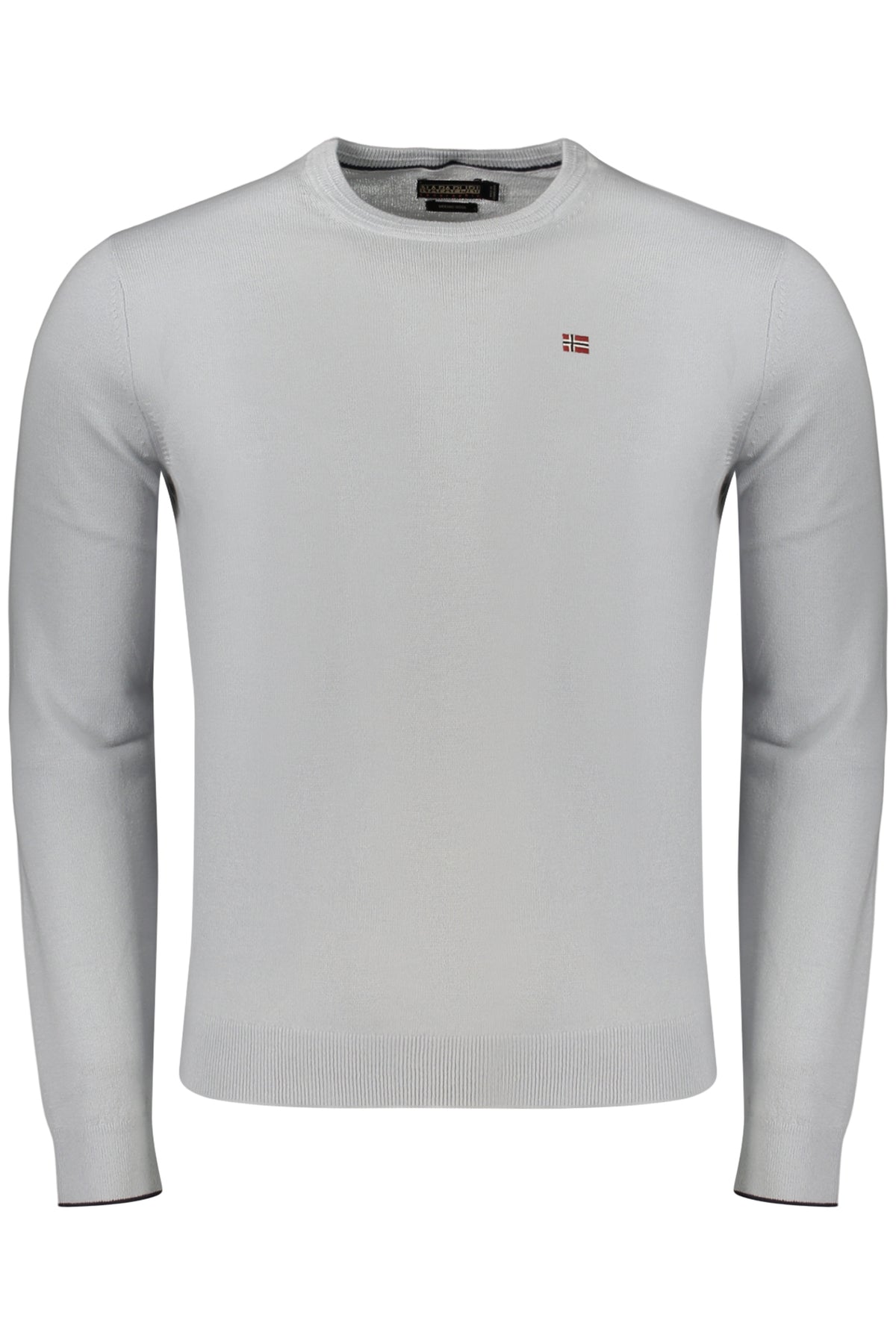 CAMISOLA COM BORDADO NAPAPIJRI HOMEM CINZENTA