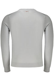 CAMISOLA COM BORDADO NAPAPIJRI HOMEM CINZENTA