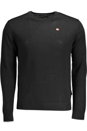 CAMISOLA COM BORDADO NAPAPIJRI HOMEM PRETA