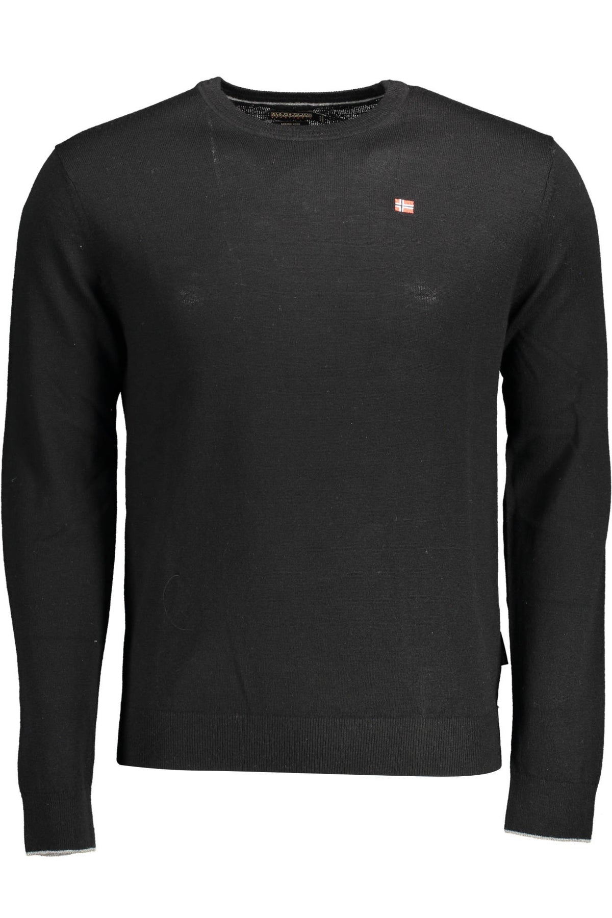 CAMISOLA COM BORDADO NAPAPIJRI HOMEM PRETA