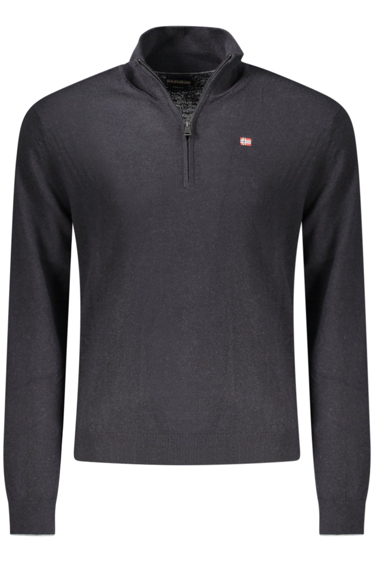 CAMISOLA COM BORDADO NAPAPIJRI HOMEM PRETA