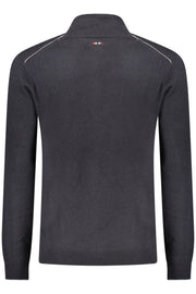 CAMISOLA COM BORDADO NAPAPIJRI HOMEM PRETA