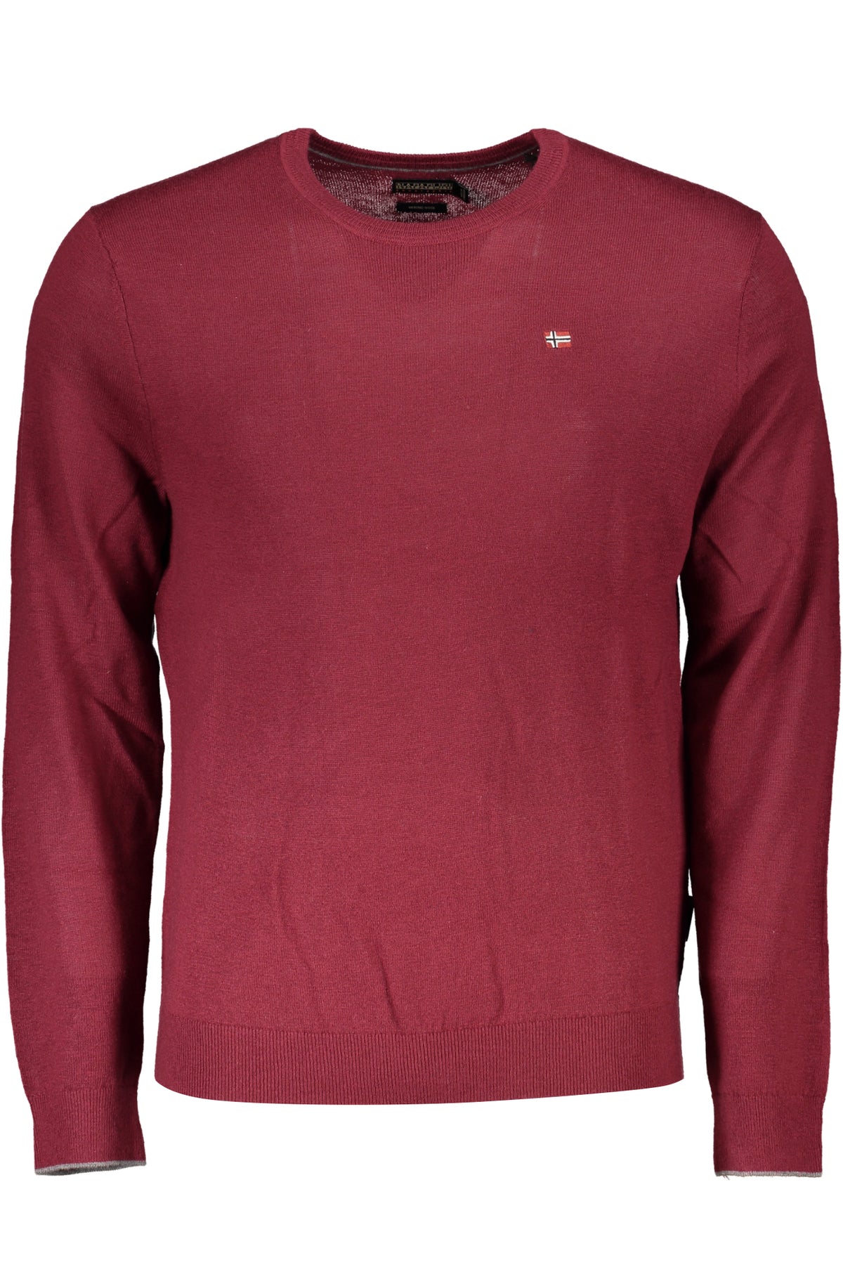 CAMISOLA COM BORDADO NAPAPIJRI HOMEM VERMELHA