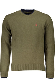 CAMISOLA COM BORDADO NAPAPIJRI HOMEM VERDE