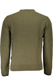 CAMISOLA COM BORDADO NAPAPIJRI HOMEM VERDE