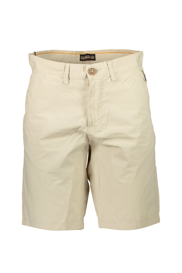 CALÇAS BERMUDAS BEGE MASCULINA NAPAPIJRI