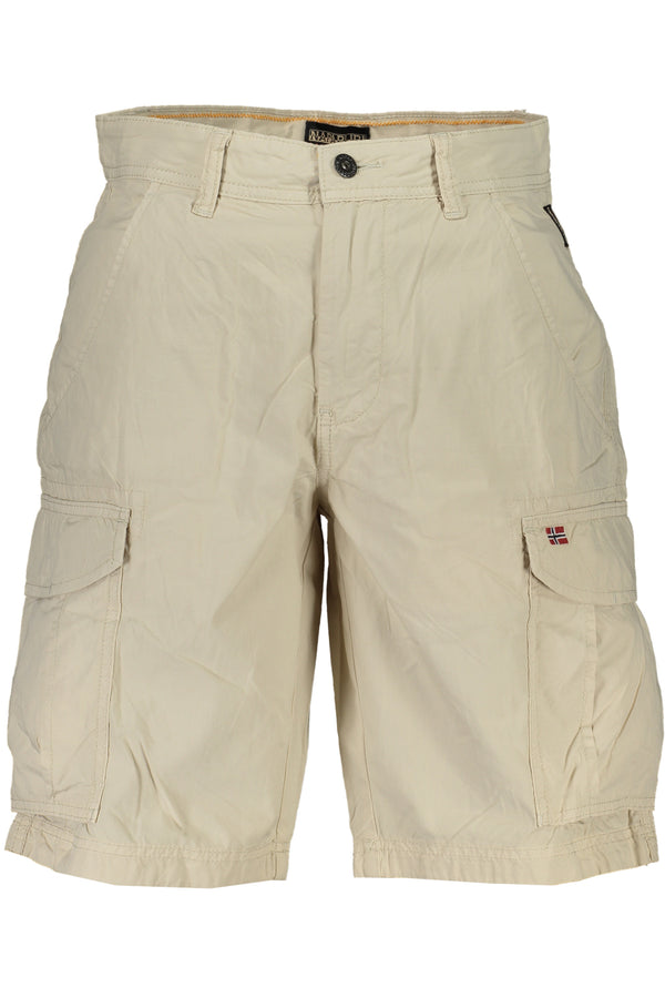CALÇAS BERMUDAS BEGE MASCULINA NAPAPIJRI