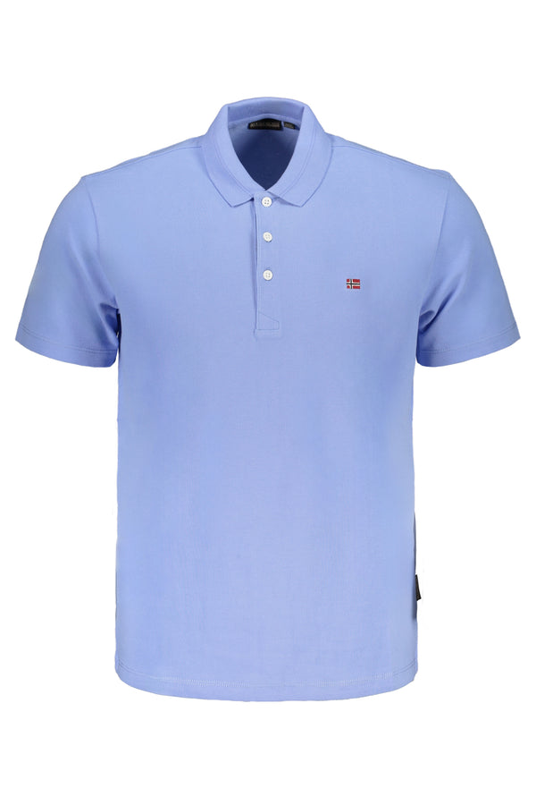 CAMISA POLO DE MANGA CURTA AZUL PARA HOMEM NAPAPIJRI