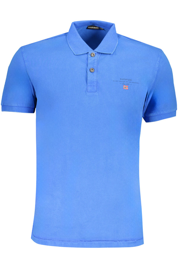 CAMISA POLO DE MANGA CURTA MASCULINA NAPAPIJRI AZUL