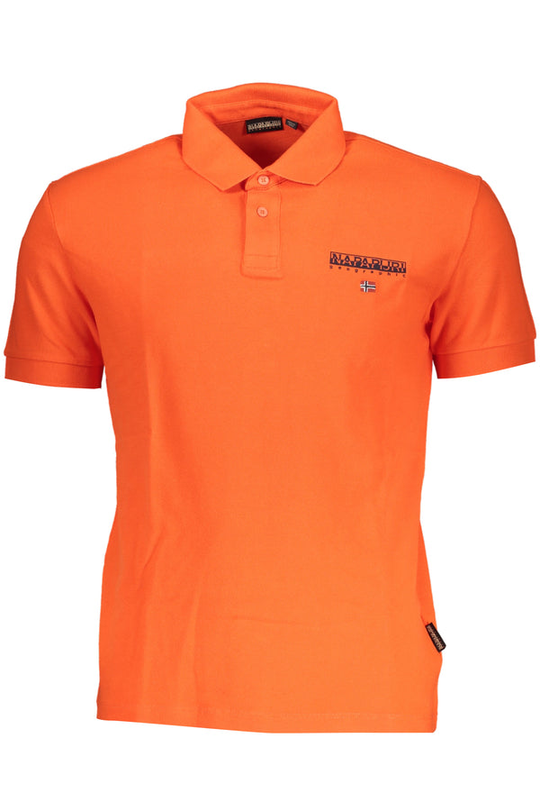 CAMISA POLO DE MANGA CURTA VERMELHA MASCULINA NAPAPIJRI