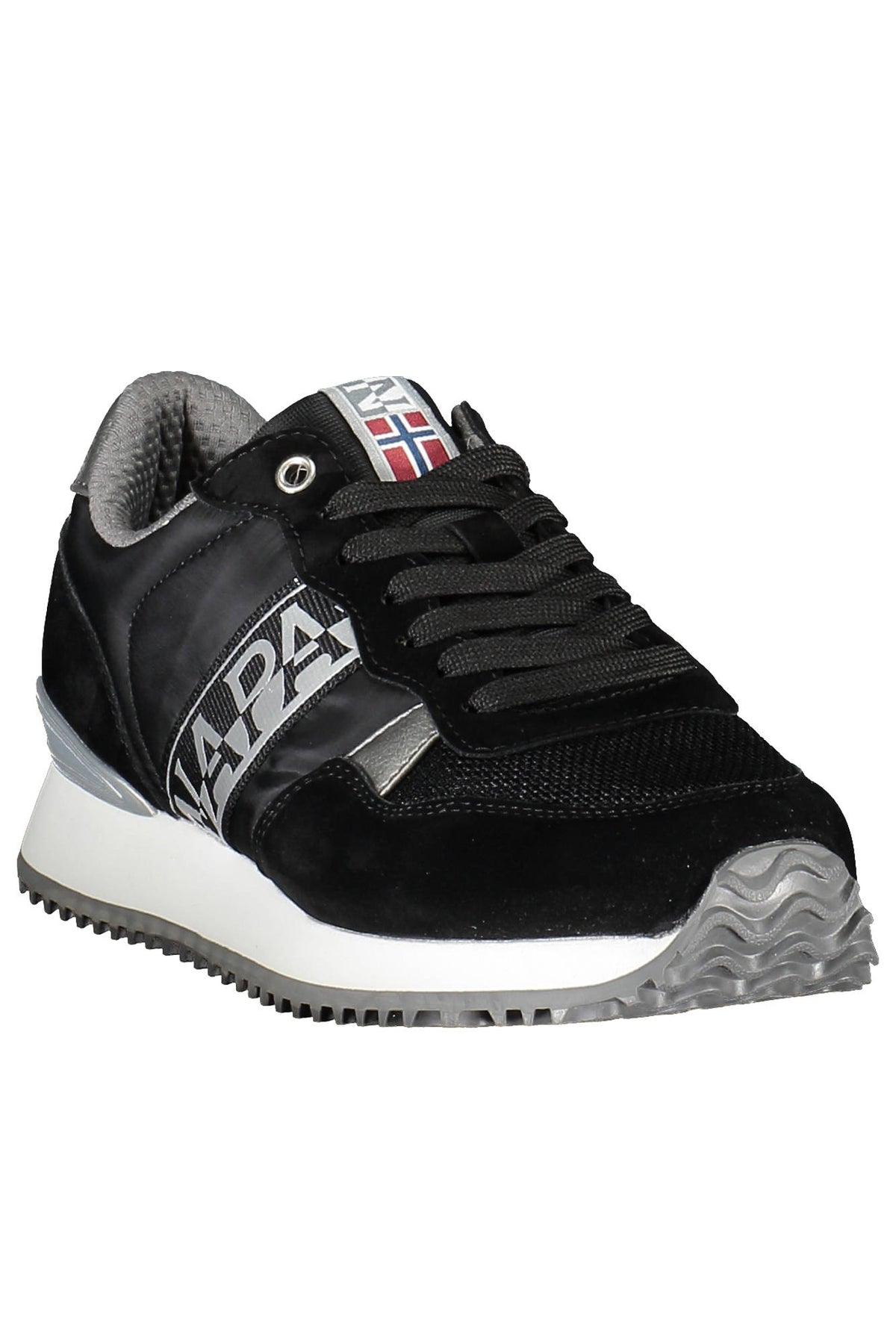 SAPATILHAS COM ATACADORES NAPAPIJRI SHOES MULHER PRETAS