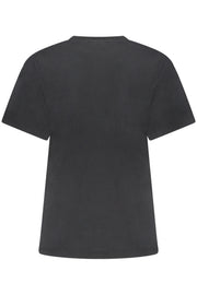 T-SHIRT EM ALGODÃO NAPAPIJRI MULHER PRETA
