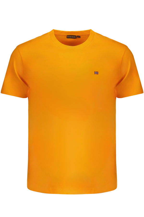 T-SHIRT DE MANGA CURTA MASCULINA NAPAPIJRI LARANJA