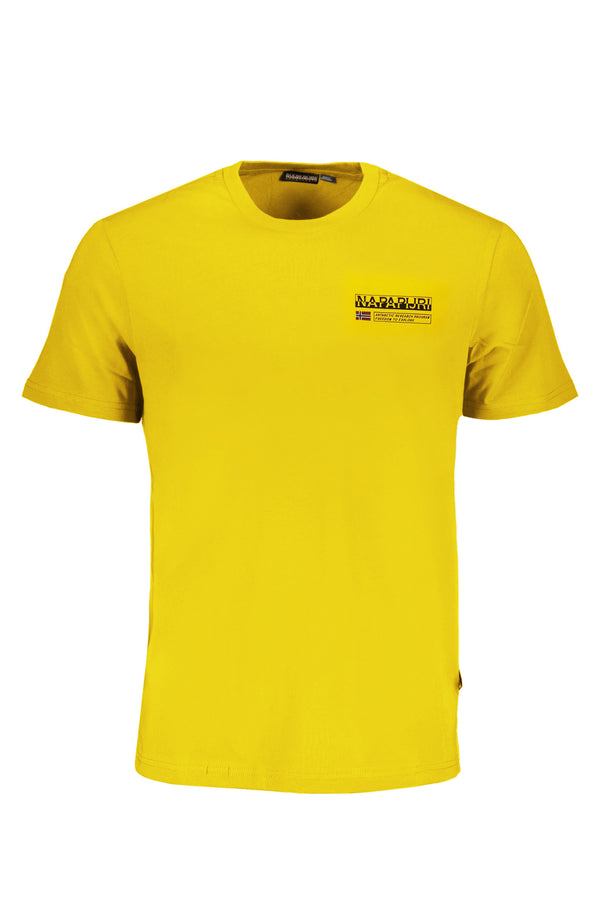 T-SHIRT DE MANGA CURTA PARA HOMEM AMARELO NAPAPIJRI