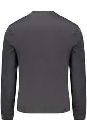 T-SHIRT EM ALGODÃO NAPAPIJRI HOMEM PRETA